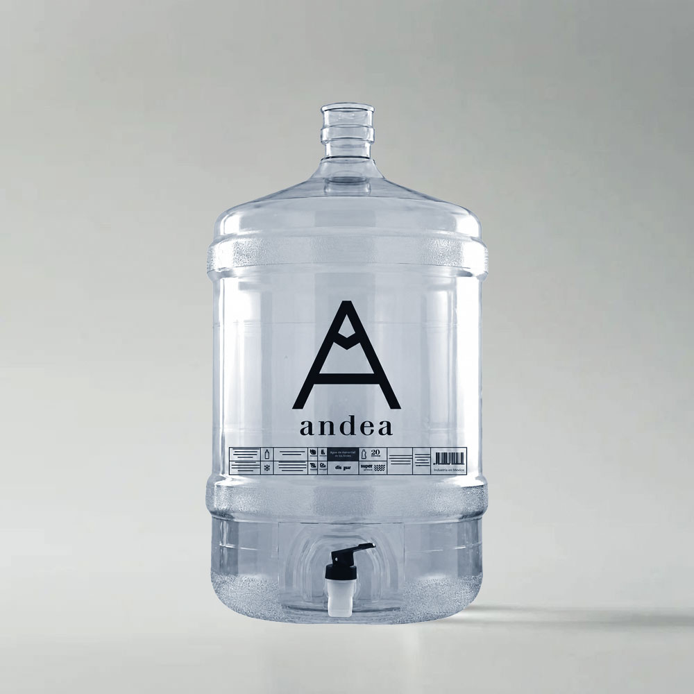 AGUA ANDEA BIDON 20 LITROS CON CAÑO